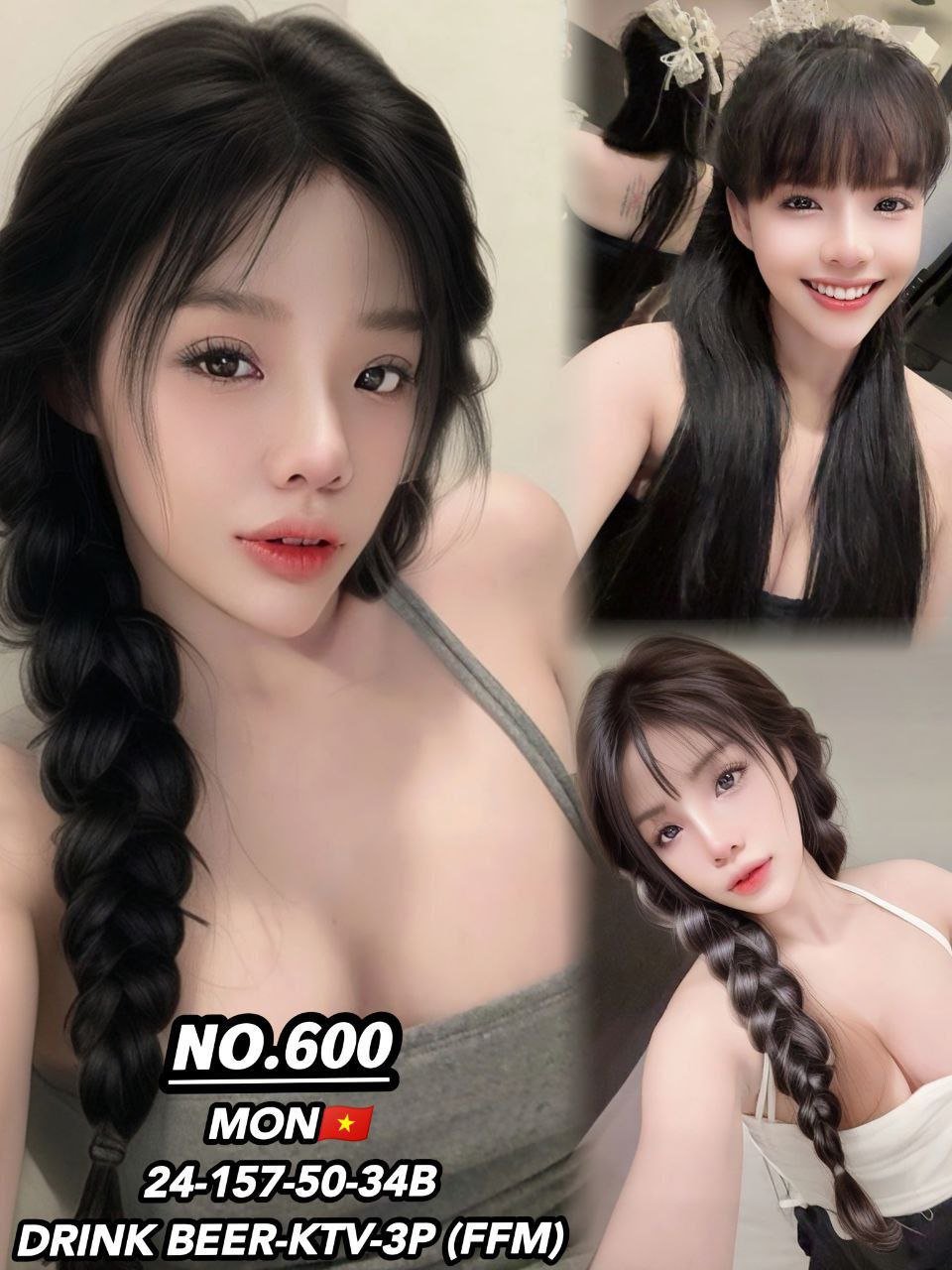 600- Mon JB Escort Call Girl