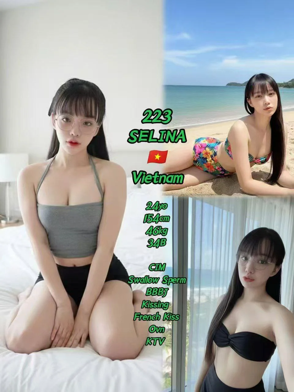 223 SELINA JB Escort Call Girl