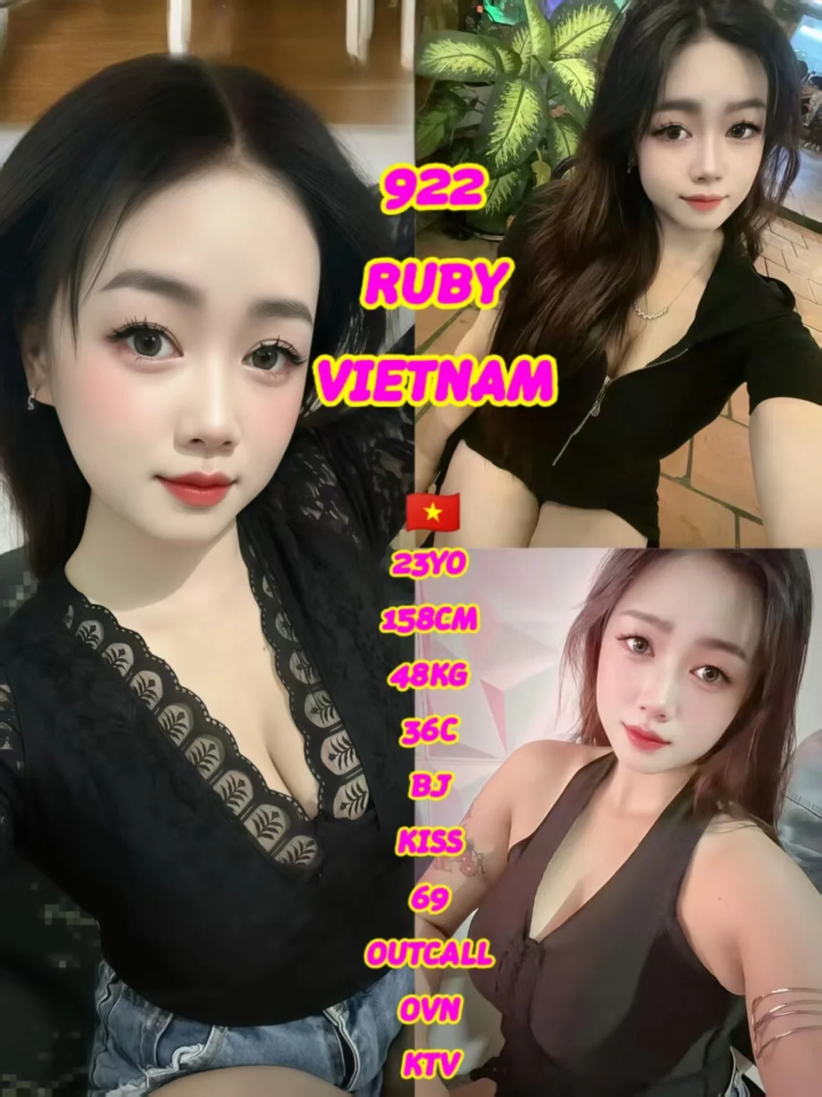 NO.922 RUBY JB Escort Call Girl