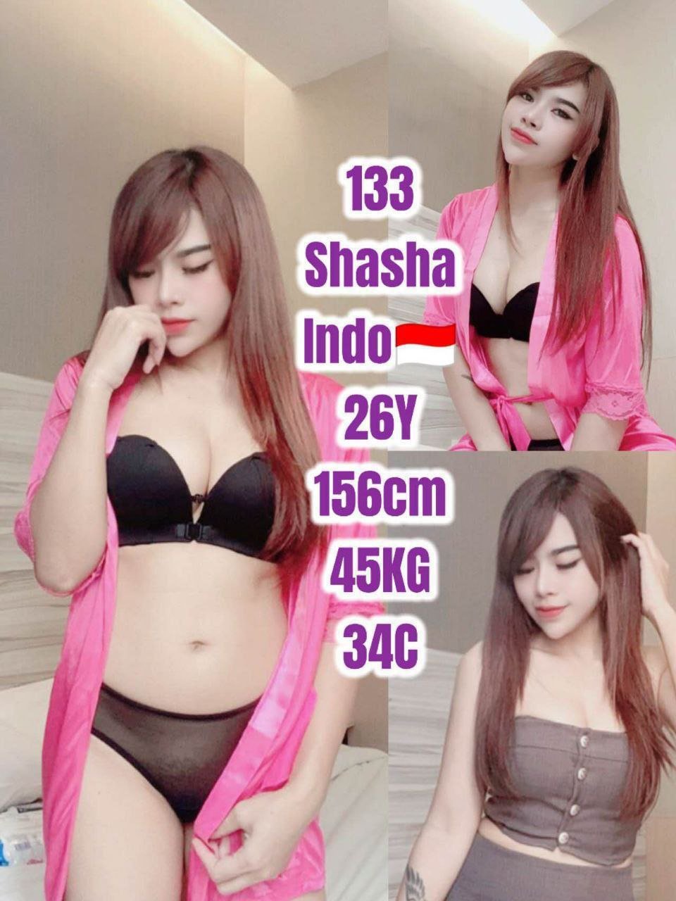 133 SHASHA JB ESCORT CALL GIRL
